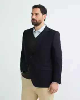 Мужской структурированный блейзер больших размеров Emidio Tucci, синий