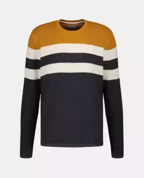 Мужской структурированный свитер Easy Wear, горчичный