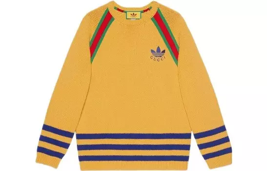 Мужской свитер Adidas X ADIDAS желтый Gucci, желтый