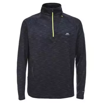 Мужской свитер Collins на молнии Black Heather TRESPASS, цвет rosa