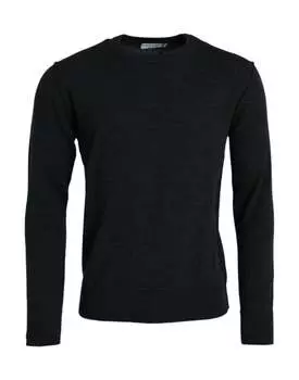 Мужской свитер Dolce & Gabbana Wool Crew Neck Pullover, темно-серый
