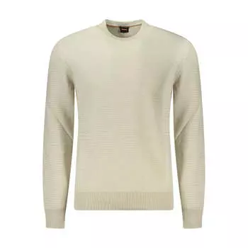 Мужской свитер Hugo Boss Cotton Men, бежевый