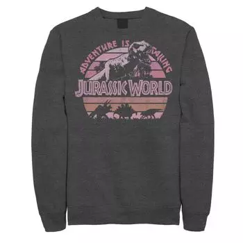 Мужской свитер Jurassic World Retro Adventure Calls T-Rex Licensed Character