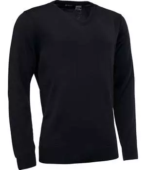 Мужской свитер Milano Pullover черного цвета Abacus Sportswear US