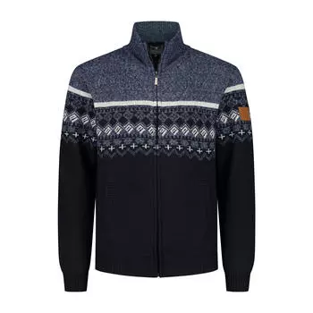 Мужской свитер Dale Mgo из полиэстера стандартного кроя, темно-синий