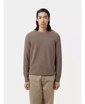 Мужской свитер Regular Fit из органического кашемира Gobi Cashmere, коричневый/бежевый