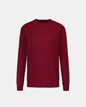 Мужской свитер с круглым вырезом Florentino, красный