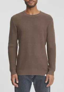 Мужской свитер с круглым вырезом NOWADAYS, цвет Chicory Coffee