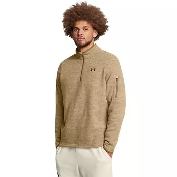 Мужской свитер с молнией на четверть от Under Armour Specialist, цвет Khaki