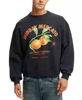 Мужской свитер с принтом Box Fit COTTON ON, черный