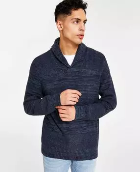 Мужской свитер с шалевым воротником Sun + Stone