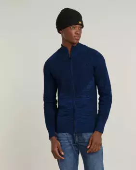 Мужской свитер с воротником стойкой 3D Biker G-Star Raw, мультиколор