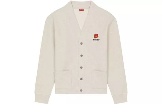 Мужской свитер серии Boke Flower, светло-серый Kenzo, серый