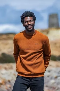 Мужской свитер Todd Sherpa Petrol Tog 24, коричневый