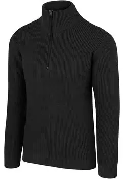 Мужской свитер Troyer с воротником на молнии Tintrup normani, черный