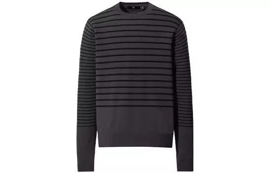 Мужской свитер UNIQLO, цвет Asphalt Gray