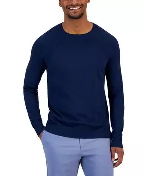 Мужской свитер в рубчик с регланами, созданный для macy's Alfani, мульти