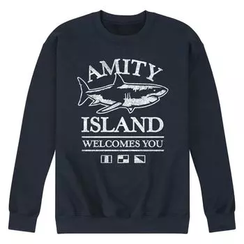 Мужской свитшот Amity Island Shark Licensed Character