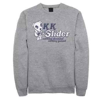 Мужской свитшот Animal Crossing KK Slider Nothing Shredded Nothing Gained Licensed Character