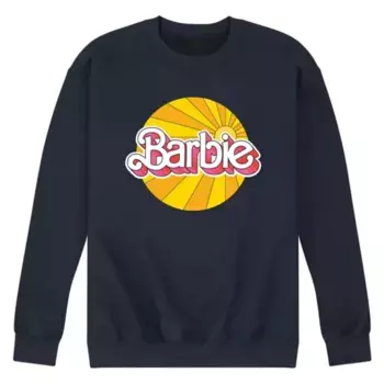 Мужской свитшот Barbie с логотипом Sunburst Licensed Character, синий