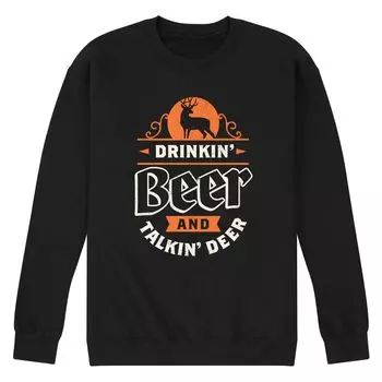 Мужской свитшот Beer and Talkin Deer Licensed Character
