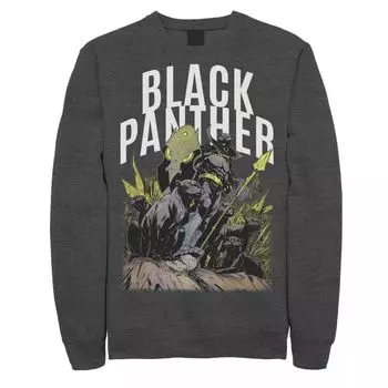 Мужской свитшот Black Panther Village King of Kings Marvel