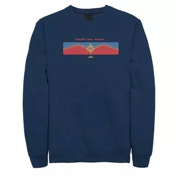 Мужской свитшот Captain Marvel Get the Message Licensed Character