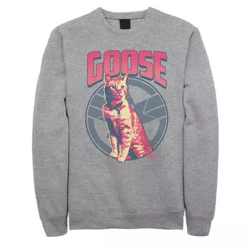 Мужской свитшот Captain Marvel Goose Licensed Character