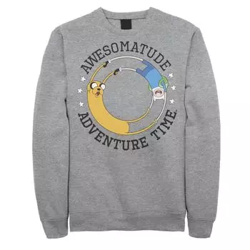Мужской свитшот Cartoon Network Adventure Time Jake The Dog Land Of Ooo Licensed Character