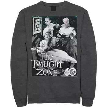 Мужской свитшот CBS The Twilight Zone Comic 60th Licensed Character