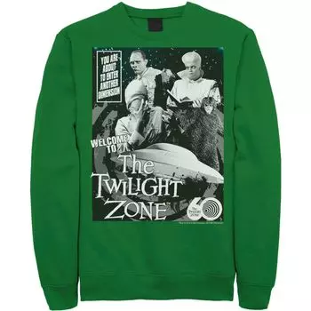 Мужской свитшот CBS The Twilight Zone Comic 60th Licensed Character
