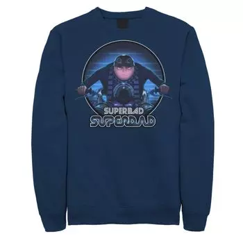 Мужской свитшот Despicable Me Minions Gru Super Dad Licensed Character