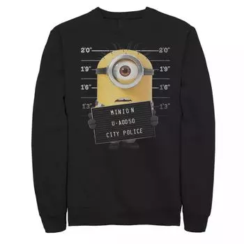 Мужской свитшот Despicable Me Minions Mugshot Licensed Character