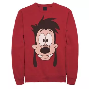 Мужской свитшот Disney A Goofy Movie Max с большим лицом Licensed Character