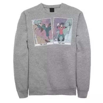 Мужской свитшот Disney A Goofy Movie The Goof The Son Cards Licensed Character