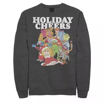 Мужской свитшот Disney Christmas The Muppets Holiday Cheers Licensed Character