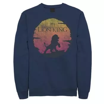 Мужской свитшот Disney Disney King Lion King Sunset Licensed Character