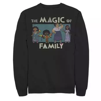 Мужской свитшот Disney Encanto The Maic Of Family с групповым портретом Licensed Character