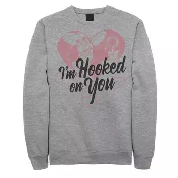 Мужской свитшот Disney Hook I'm Hooked On You Licensed Character