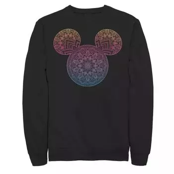 Мужской свитшот Disney Mickey And Friends Mandala Mickey Ears Licensed Character