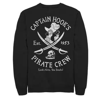 Мужской свитшот Disney Peter Pan Captain Hooks Pirate Crew Licensed Character