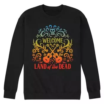 Мужской свитшот Disney/Pixar Coco «Добро пожаловать в страну мертвых» Licensed Character