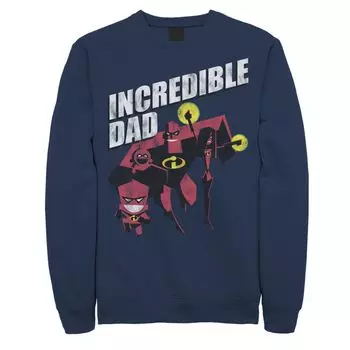 Мужской свитшот Disney/Pixar Incredible Dad And Kids Licensed Character