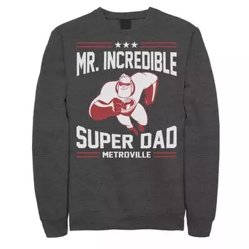 Мужской свитшот Disney/Pixar Incredibles Super Dad Licensed Character
