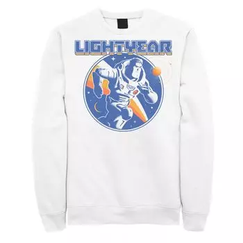 Мужской свитшот Disney/Pixar Lightyear Running At Space And Stars Licensed Character