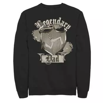 Мужской свитшот Disney/Pixar Onward Legendary Dad Crest Licensed Character