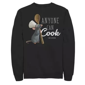 Мужской свитшот Disney/Pixar Ratatouille Remy «Любой может приготовить» Licensed Character