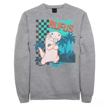 Мужской свитшот Disney's Kim Maybe Rufus Licensed Character