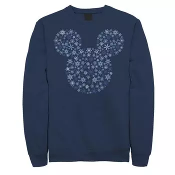 Мужской свитшот Disney с Микки Маусом и снежинками Licensed Character