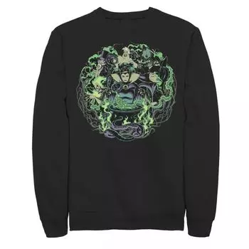 Мужской свитшот Disney Villains Group Shot Witches Cauldron Smoke Licensed Character